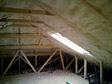 Zateplení stropů podkroví rodinného domu stříkanou izolační pěnou